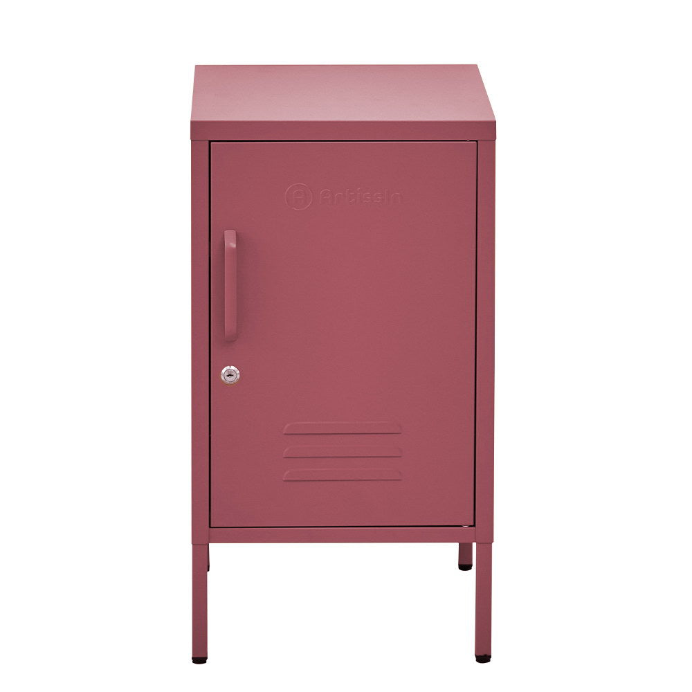 Out of stock!  ArtissIn Bedside Table Metal Cabinet - MINI Pink