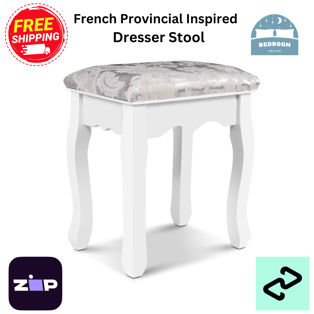Back In Stock! Free Shipping on this Dressing Table Stool