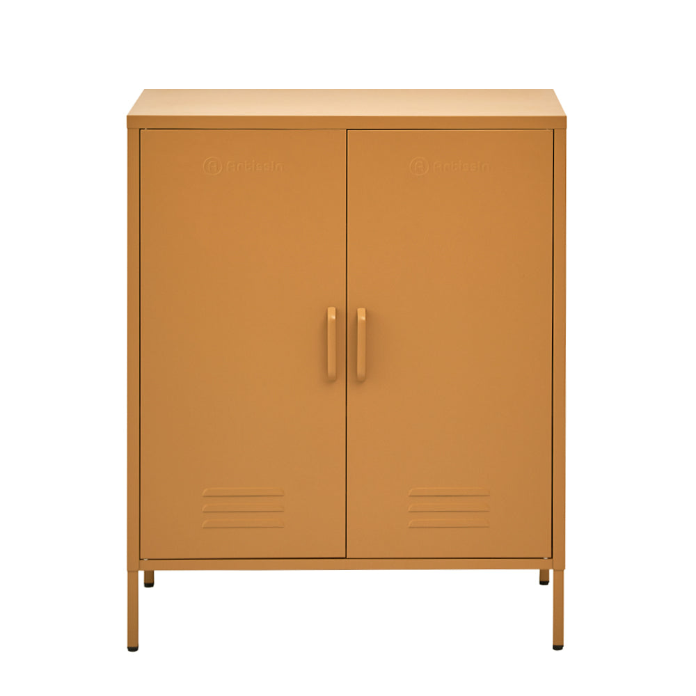 Metal Locker/Storage Cabinet - Yellow