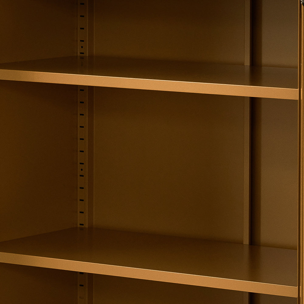 Metal Locker/Storage Cabinet - Yellow
