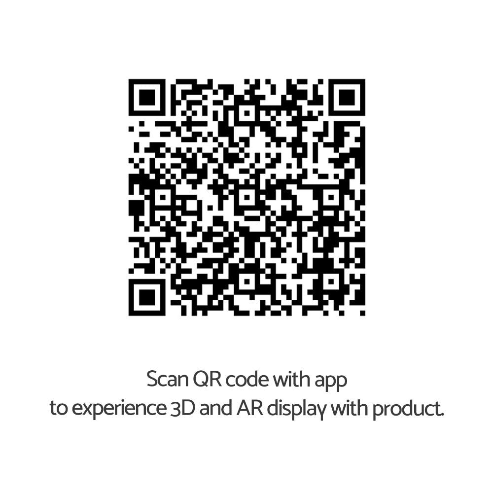 Dressing Table with Mirror - White