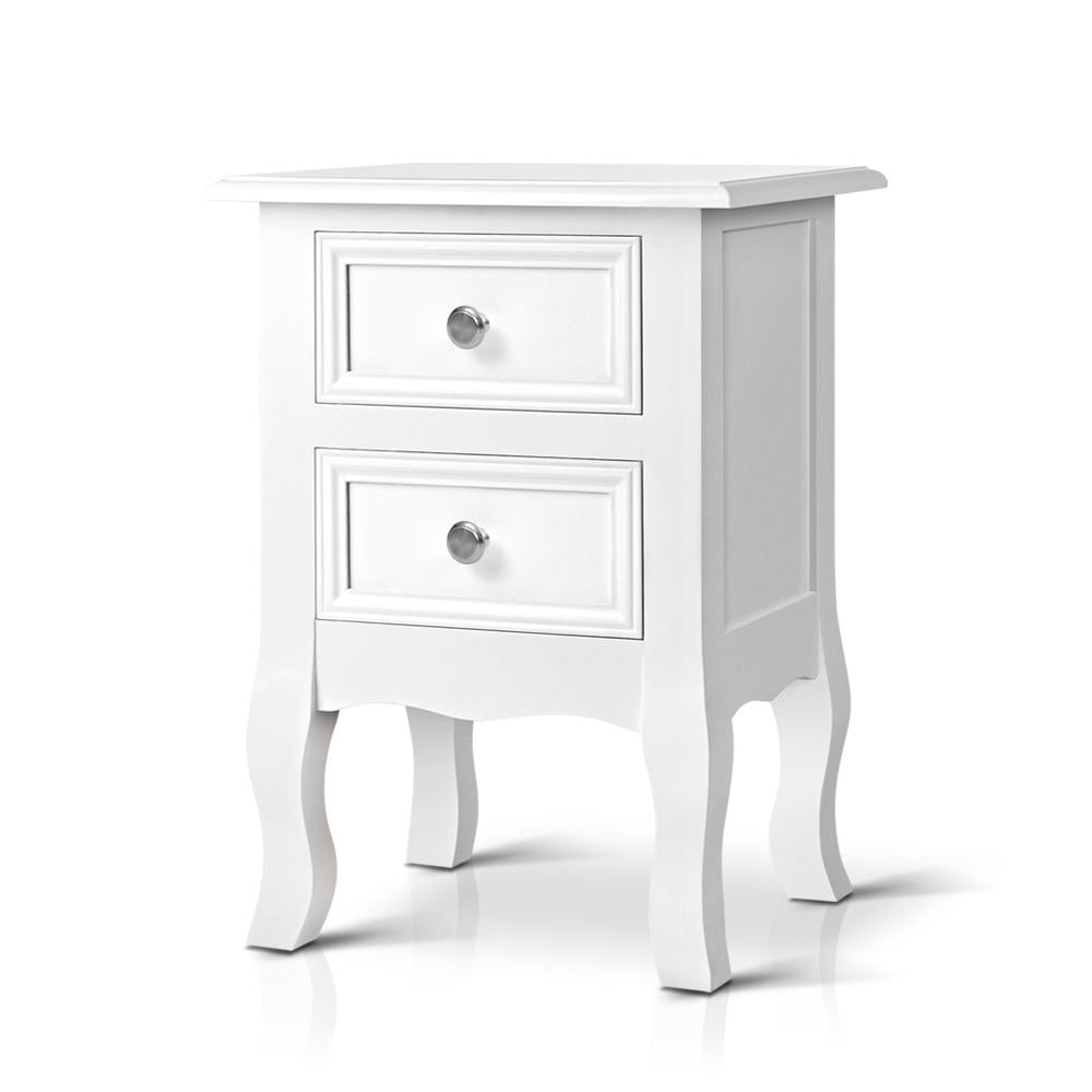 French Provincial Inspired Bedside Table