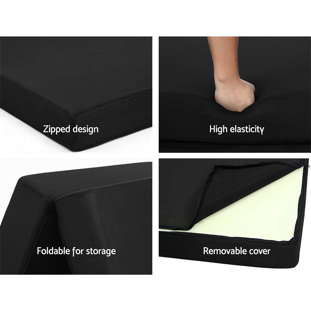 Double Size Folding Foam Portable Sofa Bed/Mattress