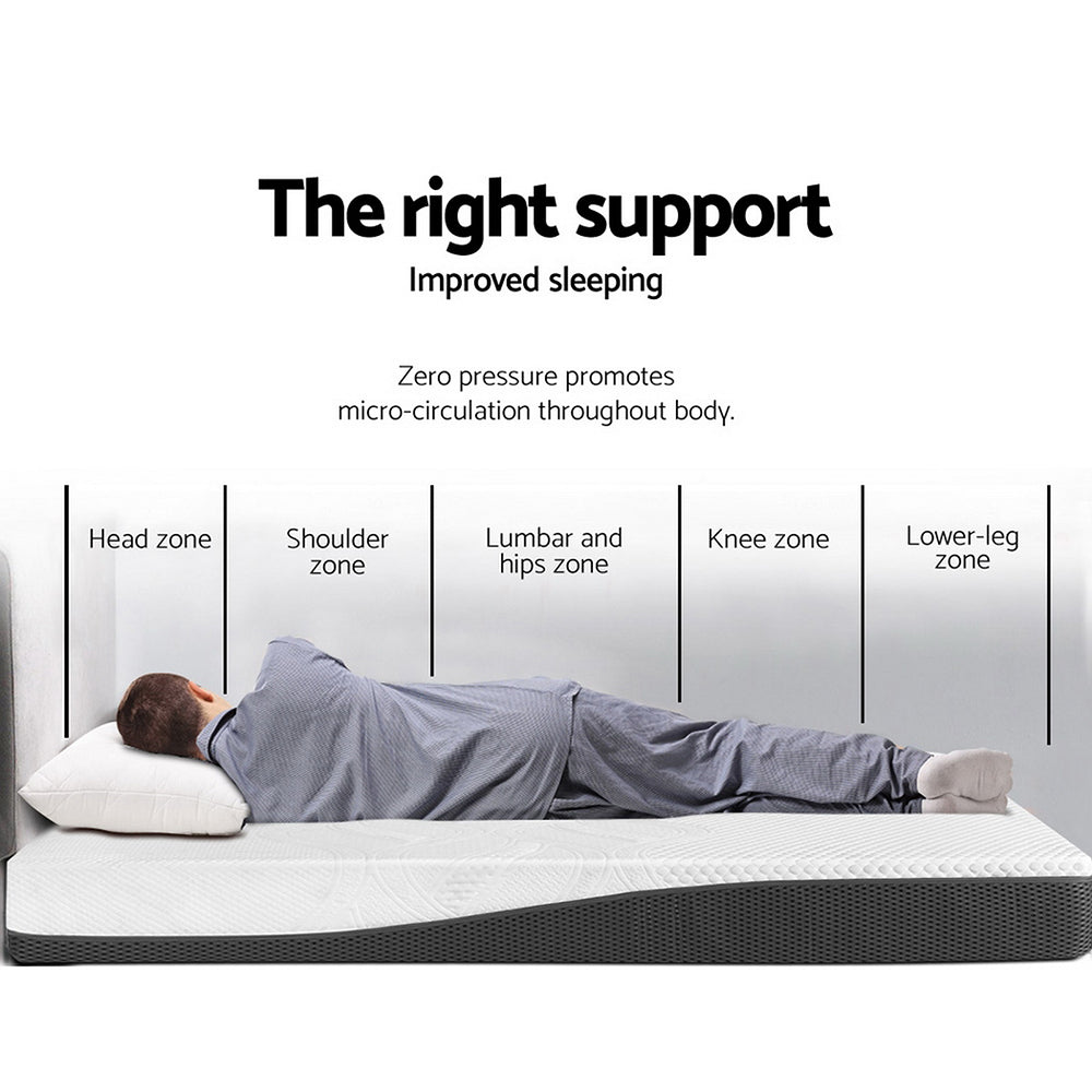 Queen Size Memory Cool Gel Foam Mattress