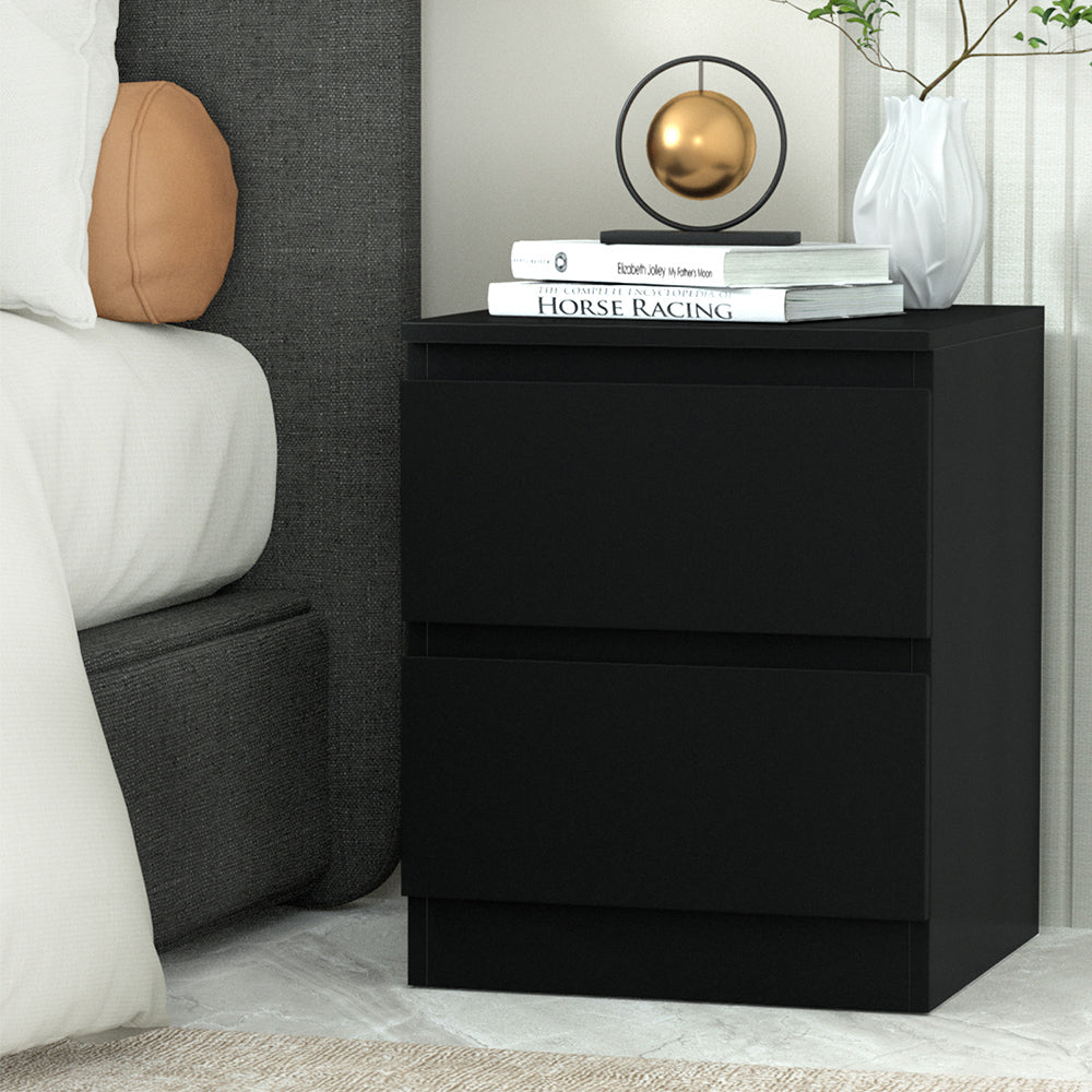 Free shipping on this Black Bedside Table with Drawers