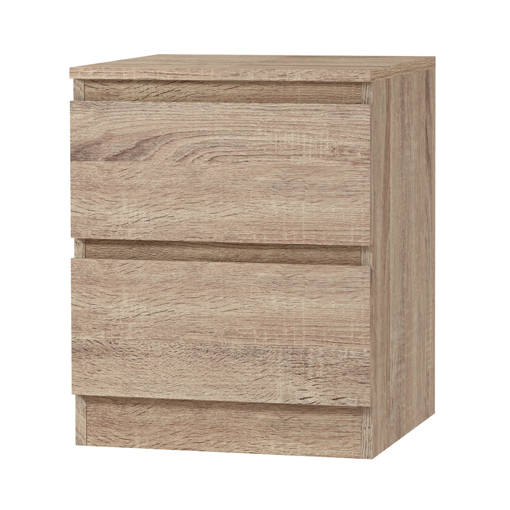 Bedside Table with Drawers
