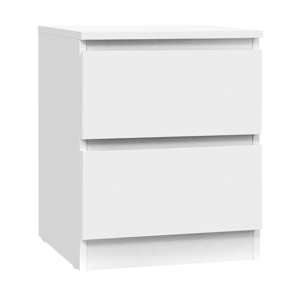Out of stock! White Bedside Table with Drawers