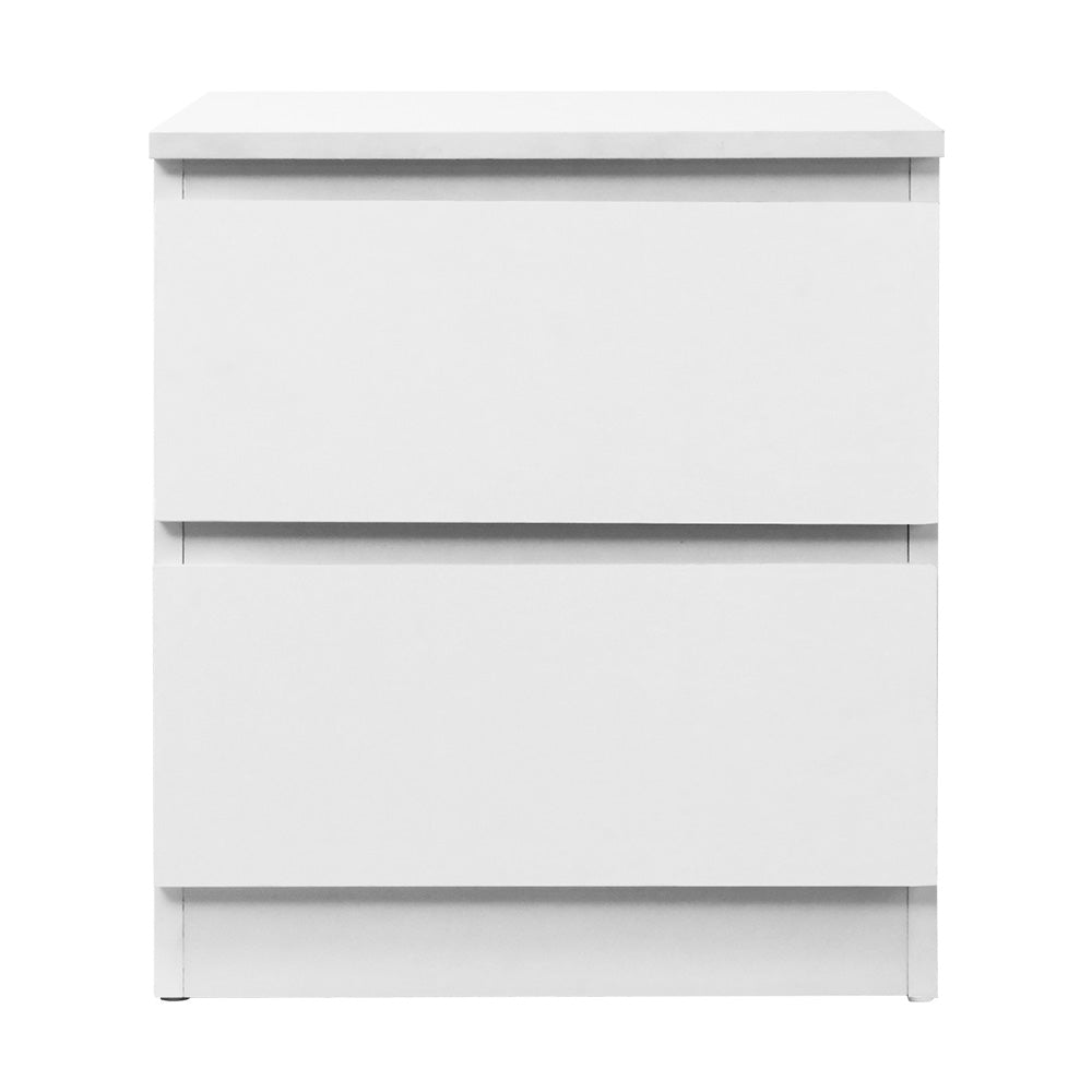 Out of stock! White Bedside Table with Drawers