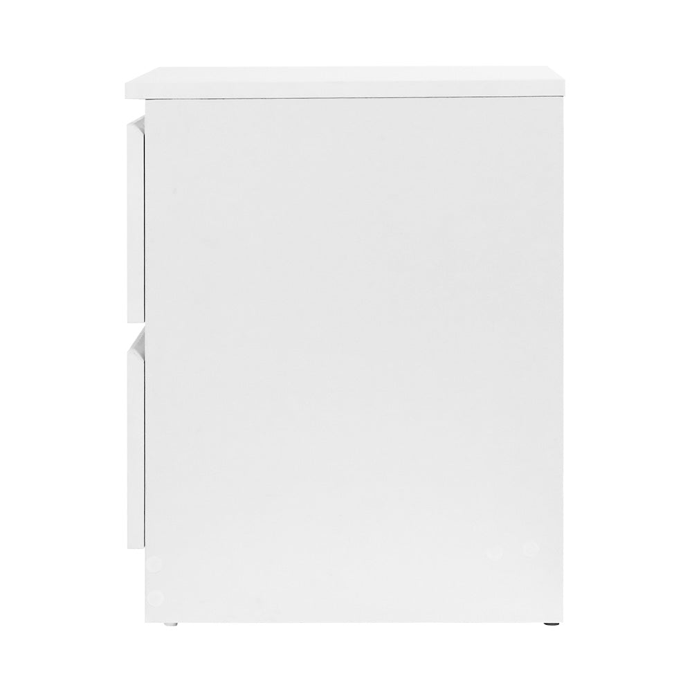Out of stock! White Bedside Table with Drawers