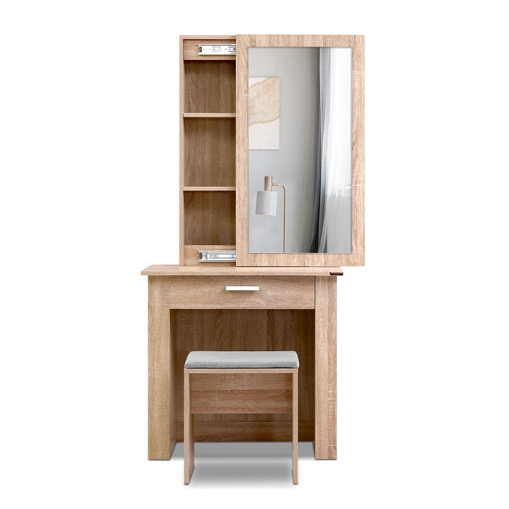 Back In Stock! Dressing Table With Mirror & Stool. Lots of Storage Space!