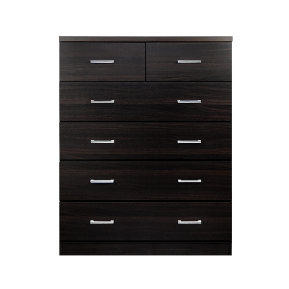 Tallboy 6 Drawers - Walnut
