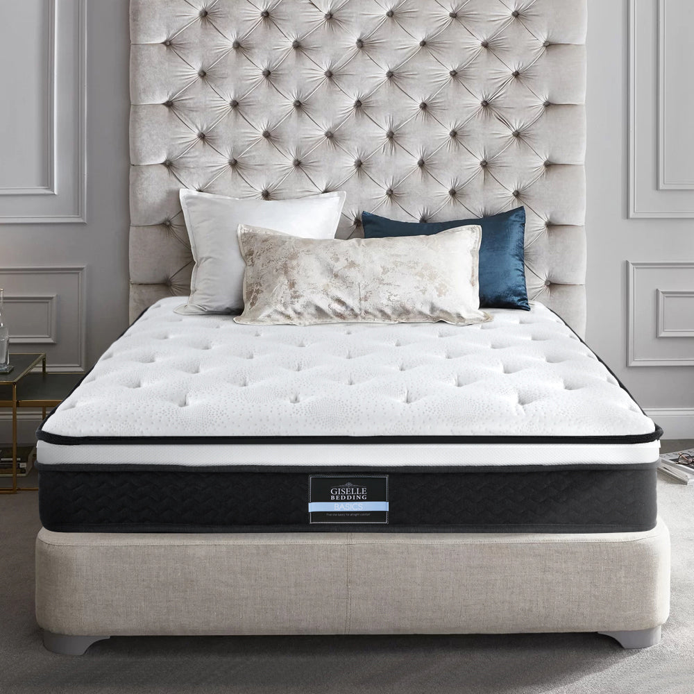 Back In Stock! Queen Size 21cm Thick Euro Top Bonnell Spring Mattress