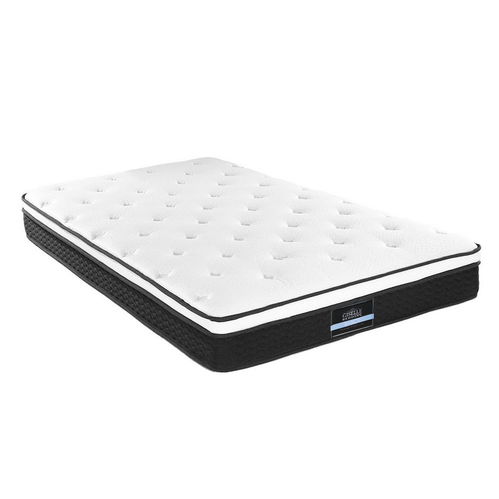 Single Size 21cm Thick MEDIUM FIRM Bonita Euro Top Bonnell Spring Mattress