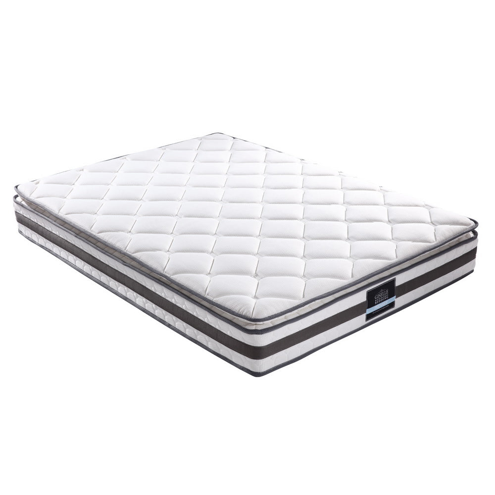 King Size 21cm Thick MEDIUM FIRM Bonnell Spring Mattress
