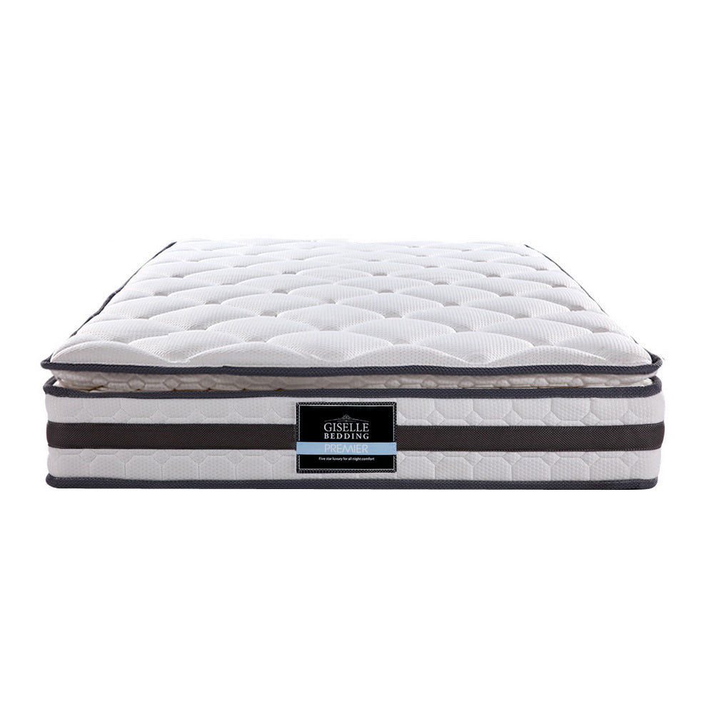 King Single Size Medium Firm 21cm Thick Bonnell Spring Mattress