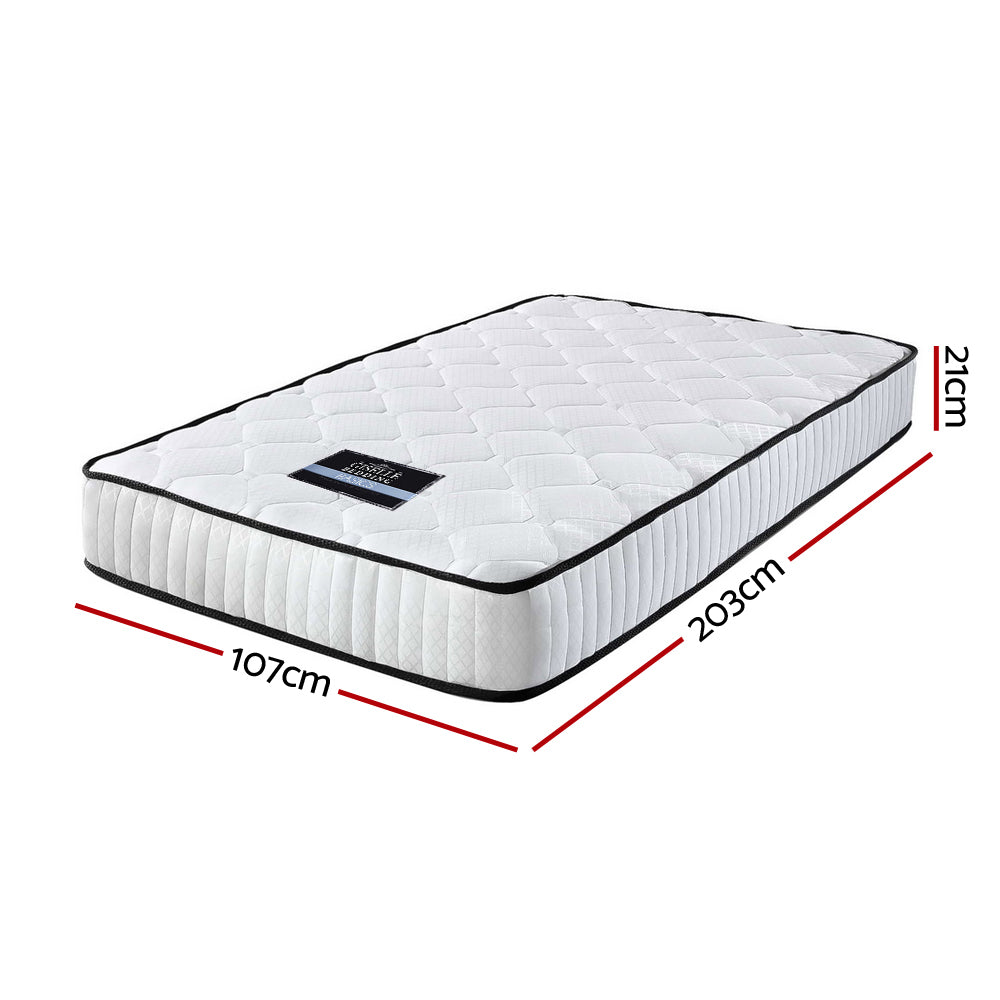 King Single Size 21cm Thick Pocket Spring Mattress