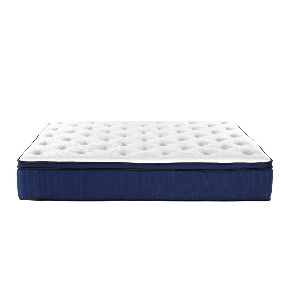 Double Size 34cm Thick Euro Top Cool Gel Pocket Spring Mattress