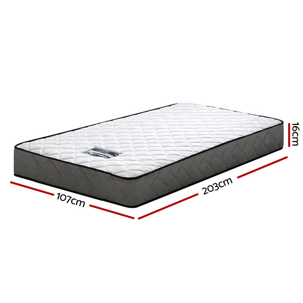 King Single Size 16cm Thick Bonnell Spring Mattress