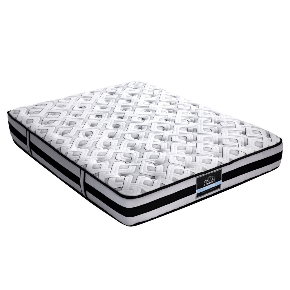 King Size 24cm Thick ULTRA FIRM Rumba Tight Top Pocket Spring Mattress