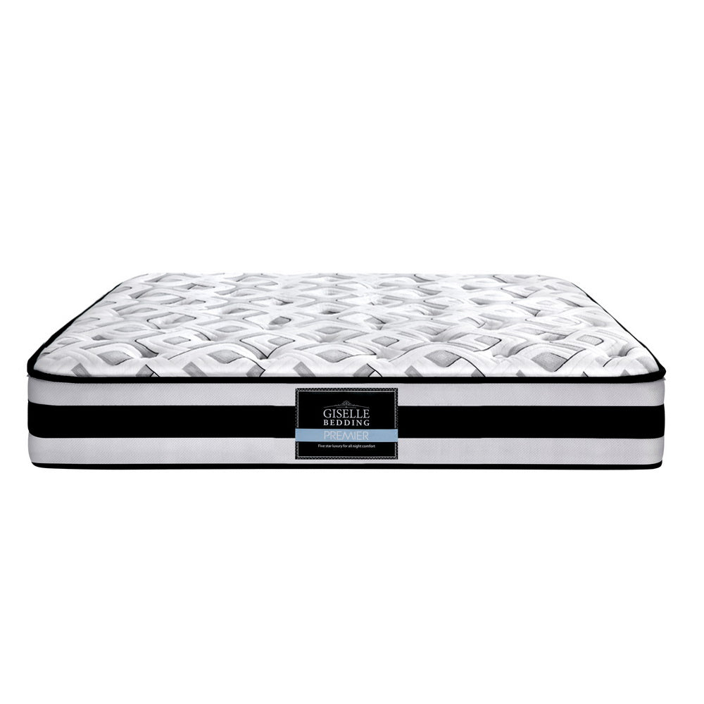 King Size 24cm Thick ULTRA FIRM Rumba Tight Top Pocket Spring Mattress