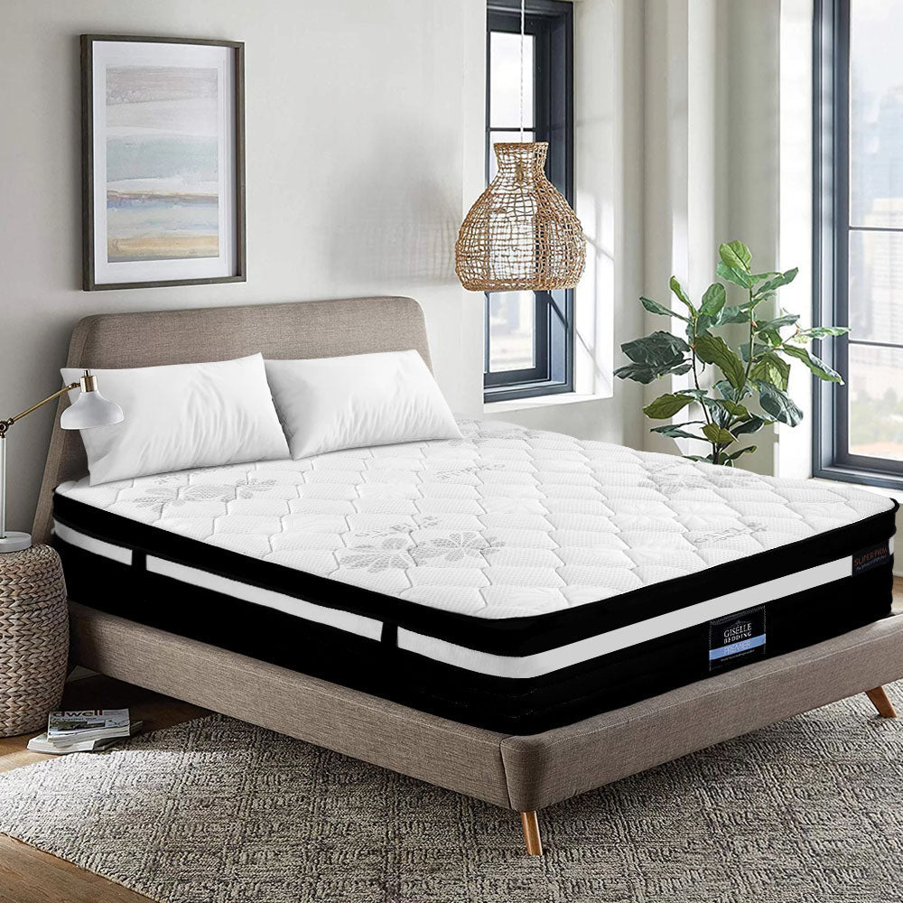 Back In Stock! DOUBLE Size 28cm Thick Extra Firm 7 Zone Pocket Spring Foam Mattress