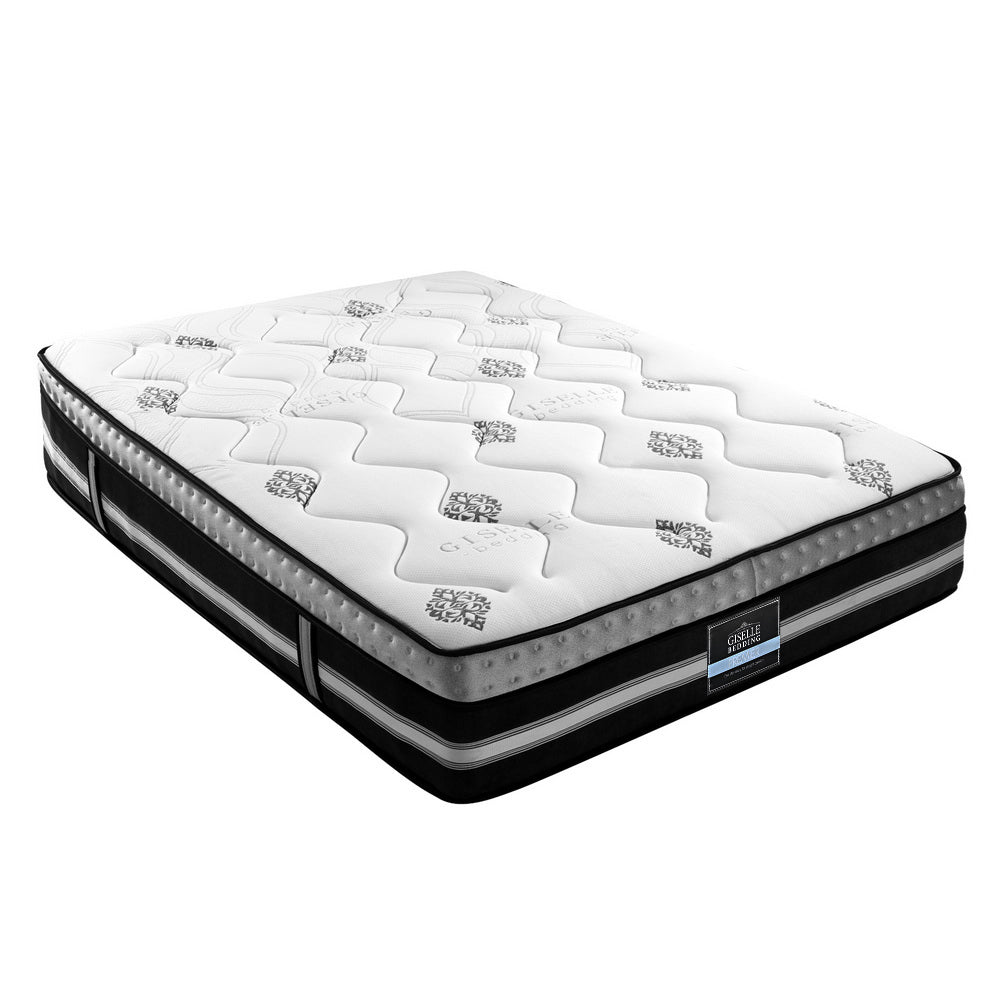 Back In Stock! Queen Size 35cm Thick Euro Top Cool Gel Pocket Spring Mattress