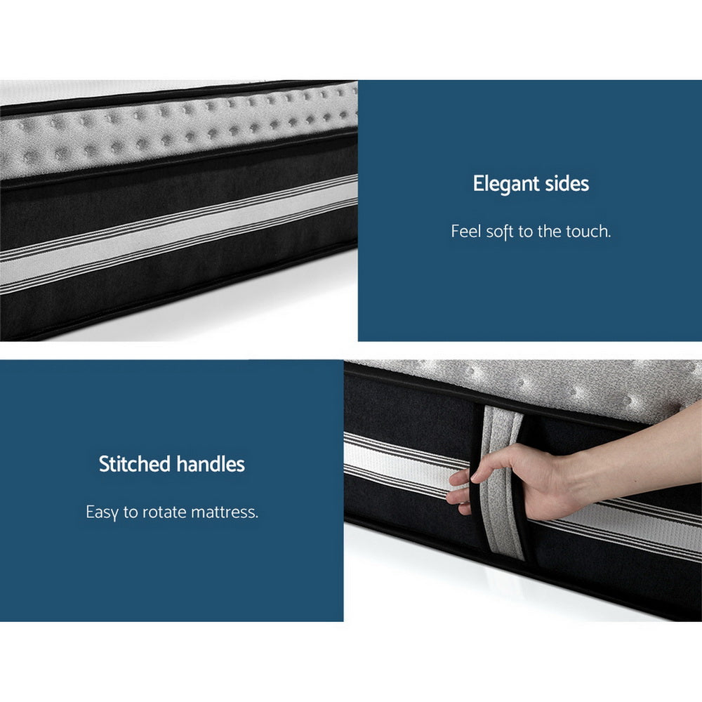 Back In Stock! Queen Size 35cm Thick Euro Top Cool Gel Pocket Spring Mattress