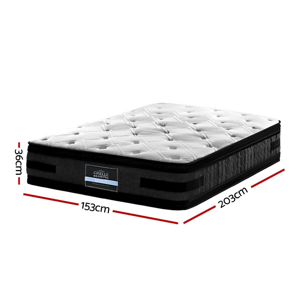 Back In Stock! Queen Size 36cm Thick Euro Top Cool Gel Pocket Spring Mattress
