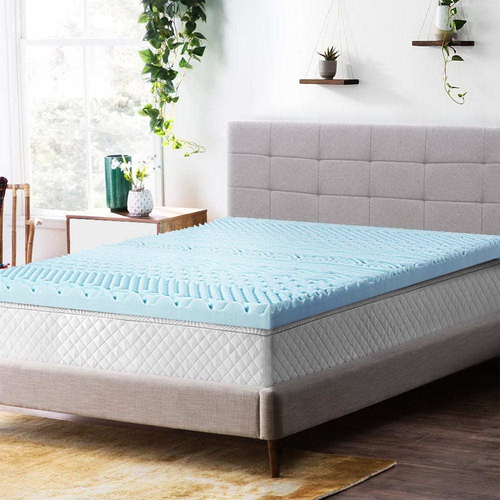Back In Stock! Free Shipping on this Single Size 11-zone Memory Foam Mattress Topper