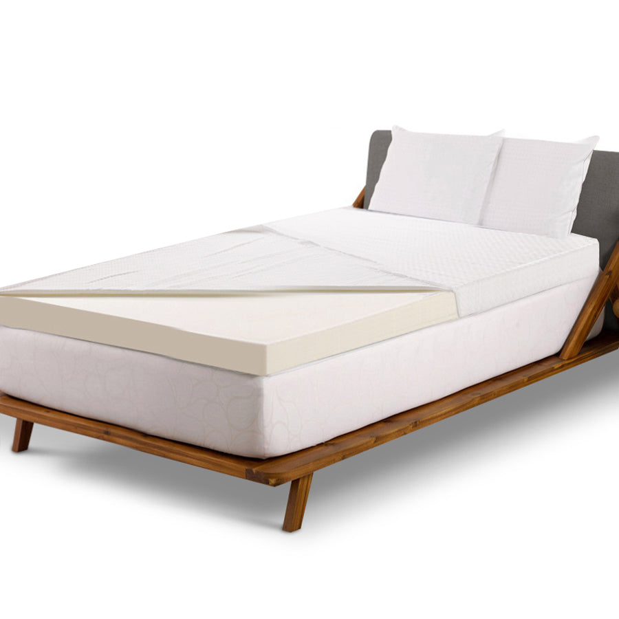 Free Shipping on this Single Size Memory Foam Mattress Topper By Giselle