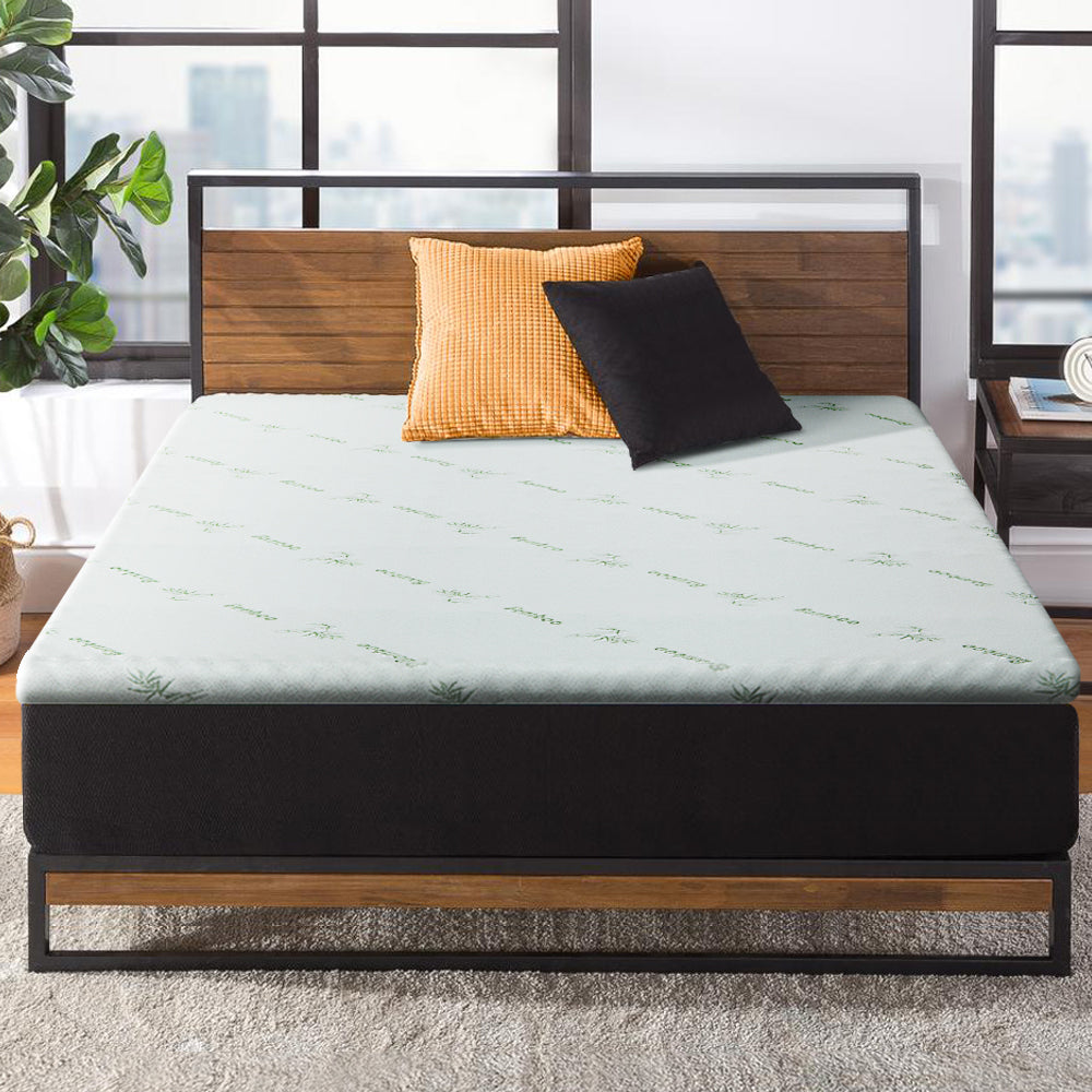 Free shipping on this Single Size Cool Gel Memory Foam Mattress Topper w/Bamboo Cover 5cm by Giselle