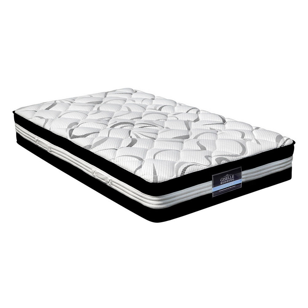 Single Size 30cm Thick MEDIUM FIRM Euro Top Pocket Spring Mattress