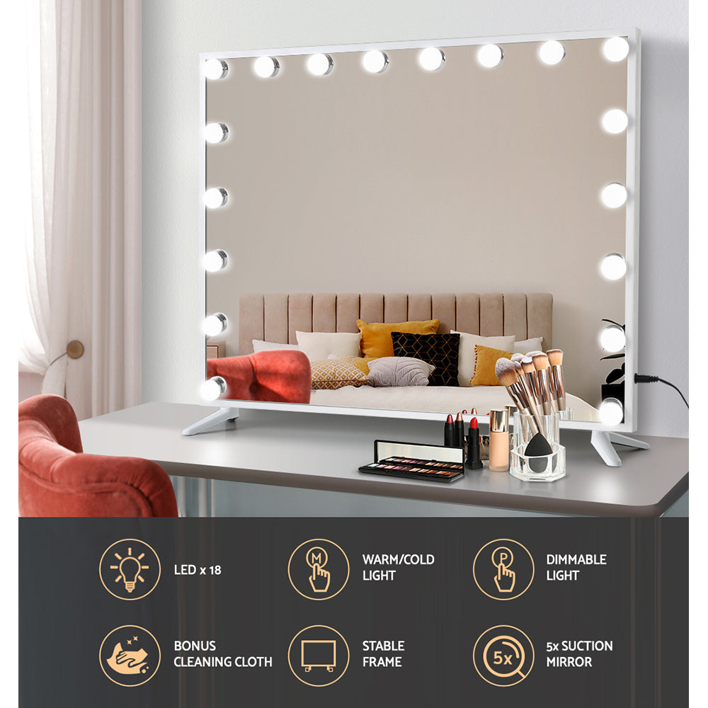 Back In Stock! Stock! Hollywood Makeup Mirror with Dimmable Light LED