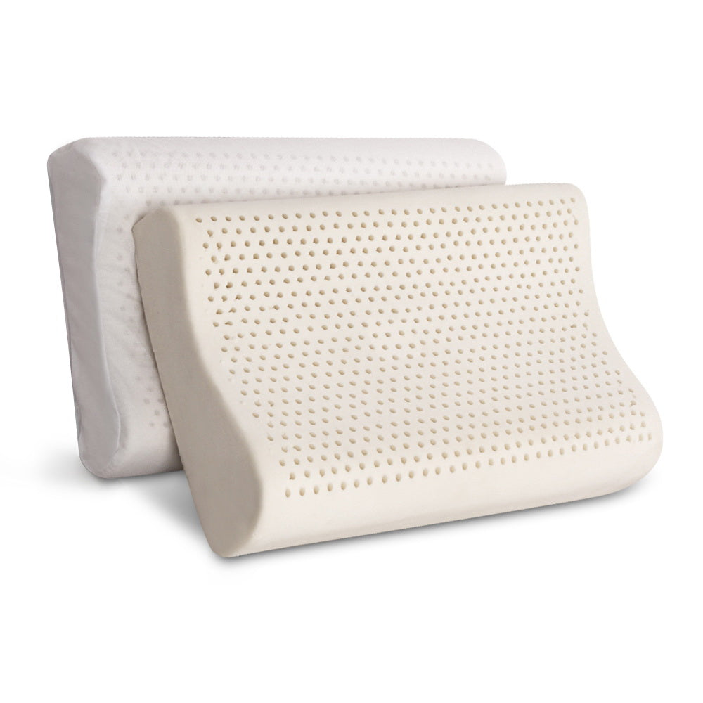 Back In Stock! Free shipping! Giselle Bedding Set of 2 Natural Latex Pillow