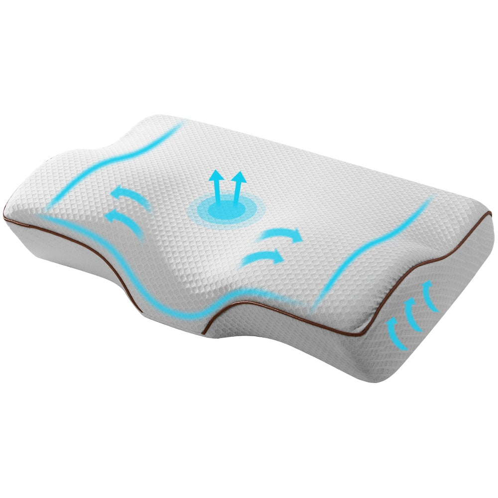 Back In Stock! Memory Foam Contour Support Pillow