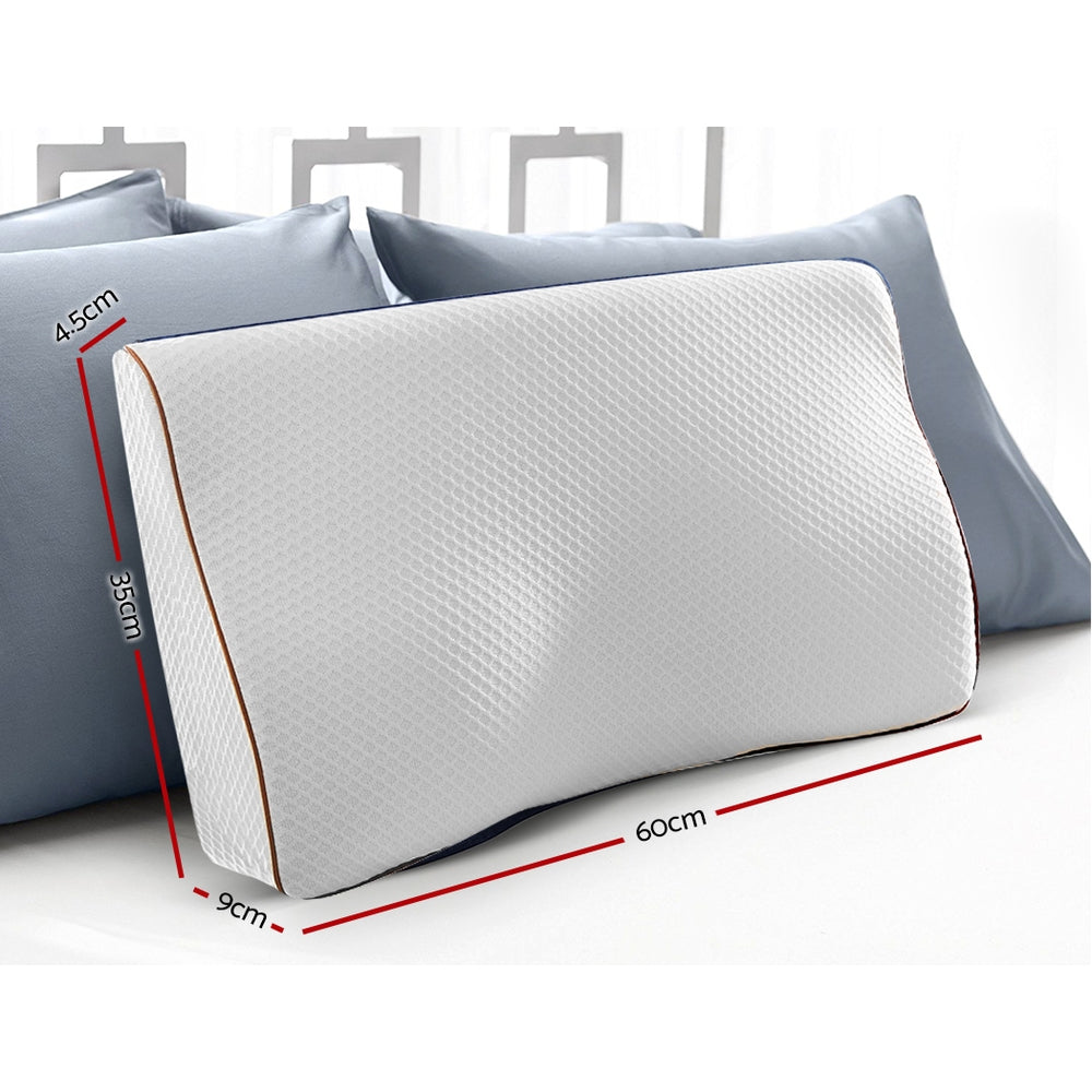 Back In Stock! Memory Foam Contour Support Pillow