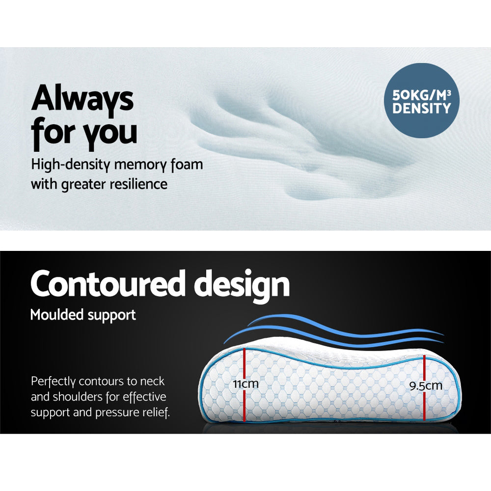 Free Shipping! Memory Foam Contour Pillow