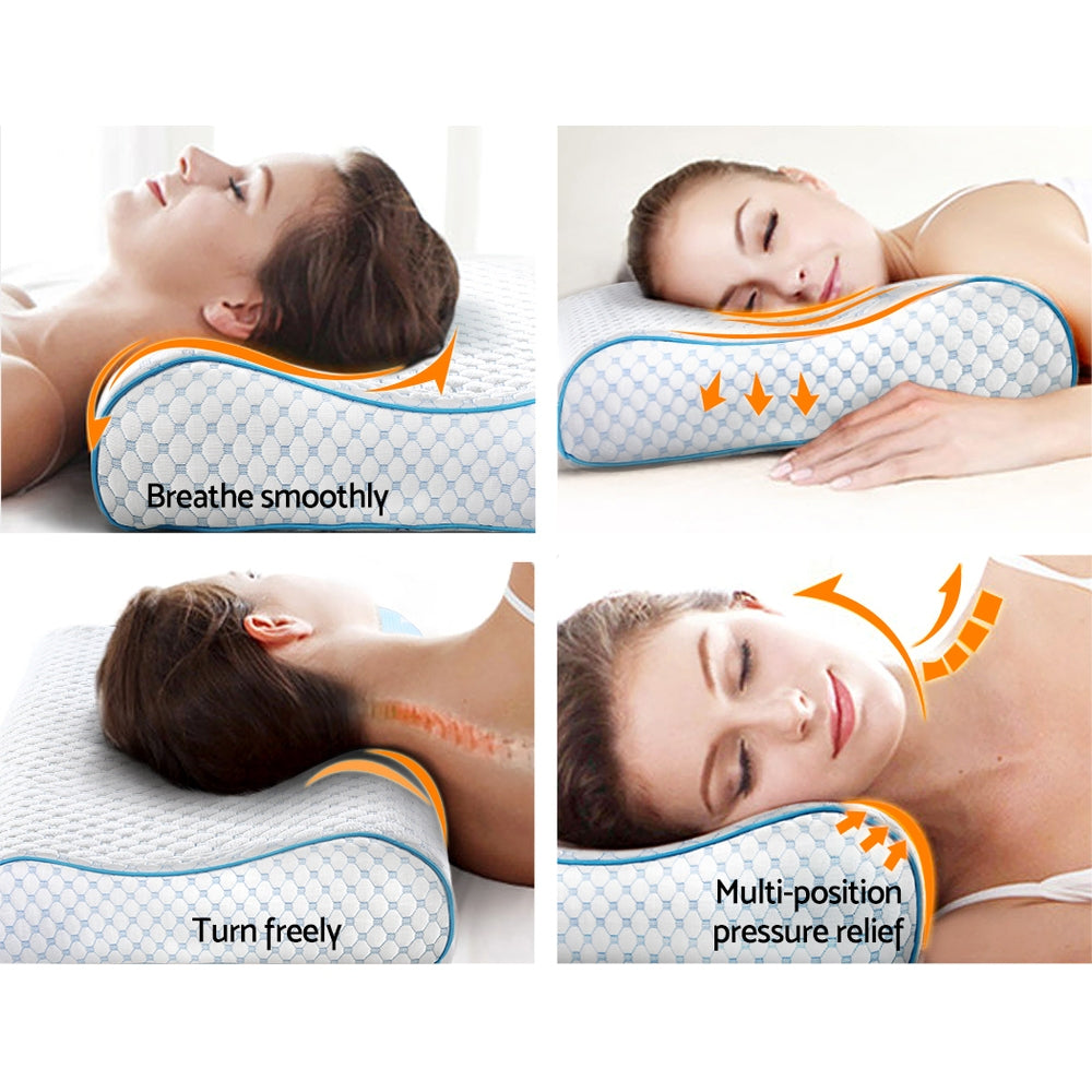 Free Shipping! Memory Foam Contour Pillow