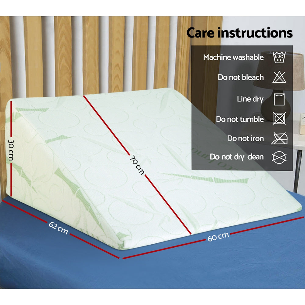2X Memory Foam Wedge Pillow