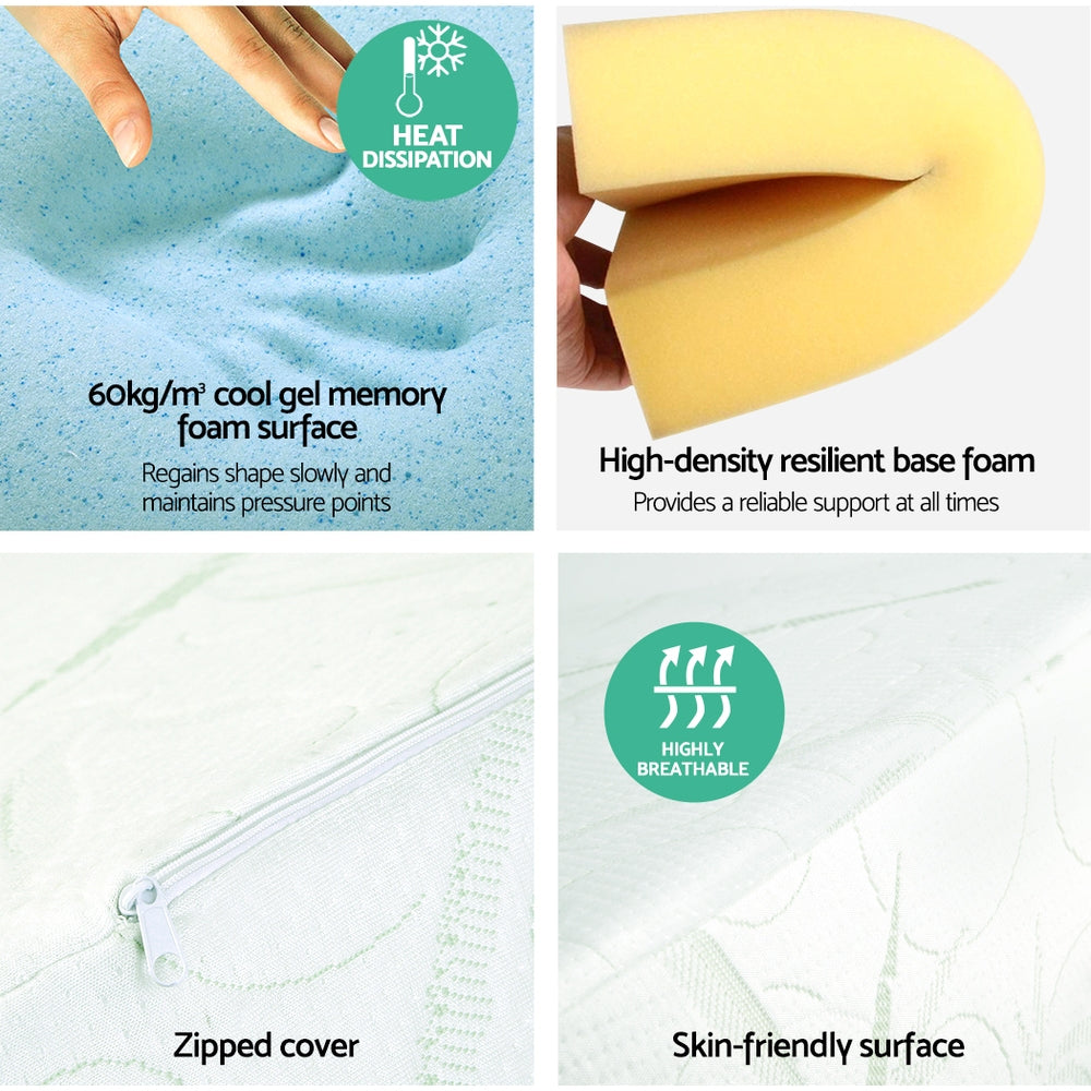 2X Memory Foam Wedge Pillow