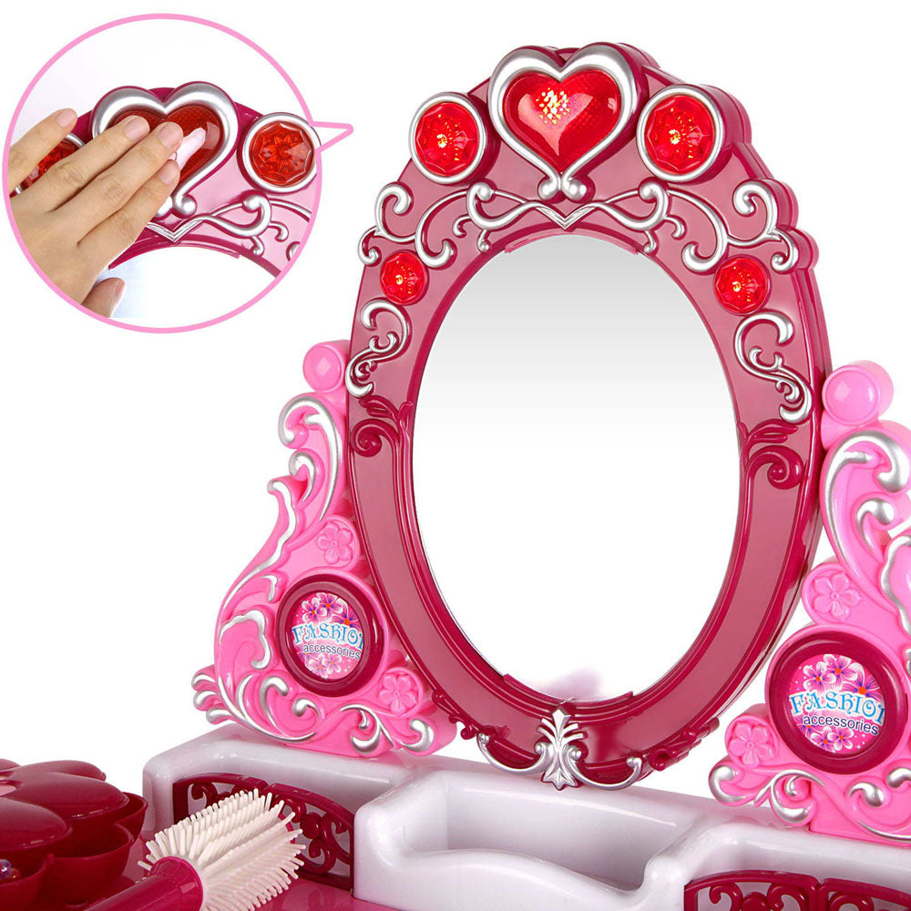 Free Shipping! Keezi 30 Piece Kids Dressing Table Set - Pink