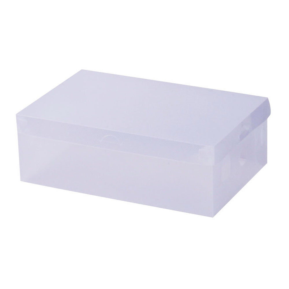 Back In Stock! 
Free shipping! Set of 20 Clear Shoe Box Foldable Transparent Shoe Storage Stackable Case