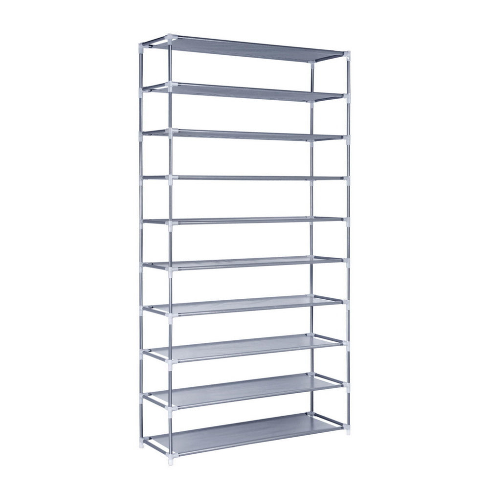 Free Shipping! 10 Tier Stackable Shoe Rack