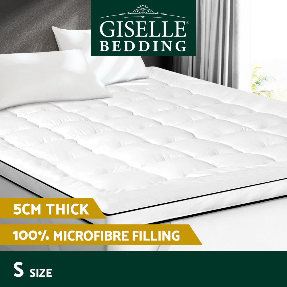 Back in Stock! Free Shipping on this Single Size Giselle Mattress Topper Pillowtop