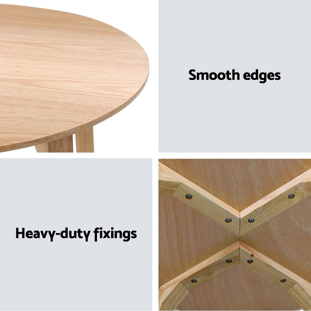 Out of Stock! Free shipping on this Bedside/Coffee Table Round - Beige