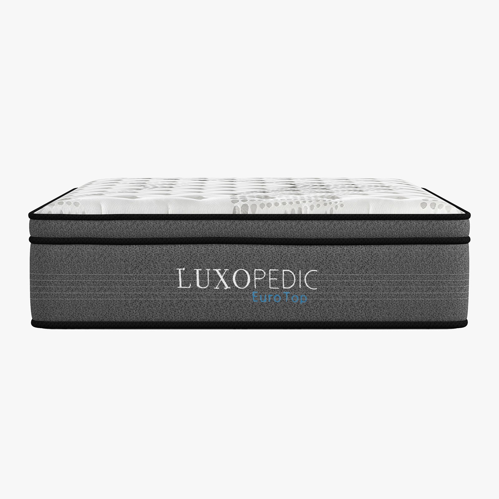Double Size 32CM Thick Medium Firm Luxopedic Pocket Spring 5 Zone Euro Top Memory Foam Mattress
