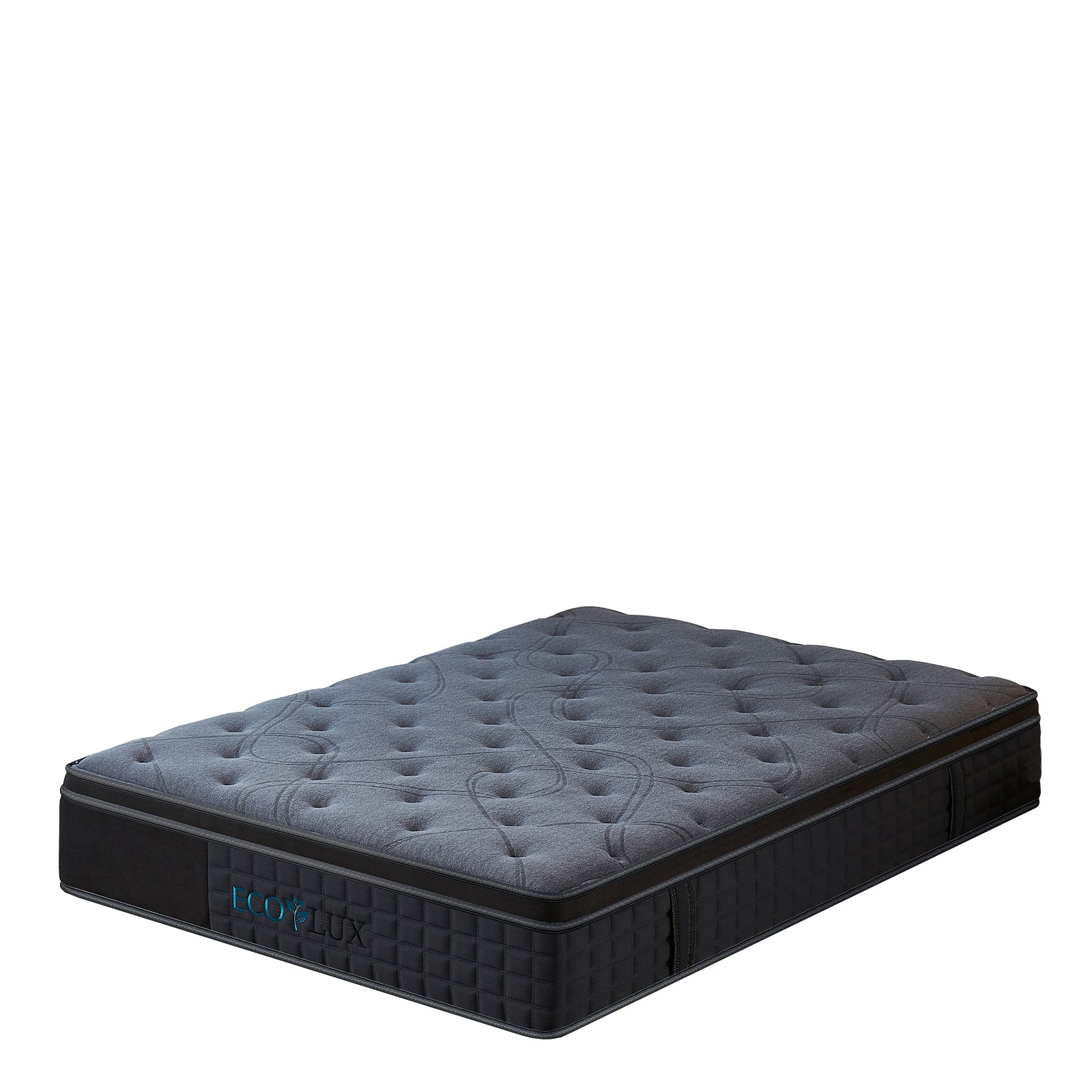 Out of Stock! King Single 33CM Thick Medium Firm Eco Lux Euro Top 7 Zone Pocket Spring Plush With Edge Support Mattress