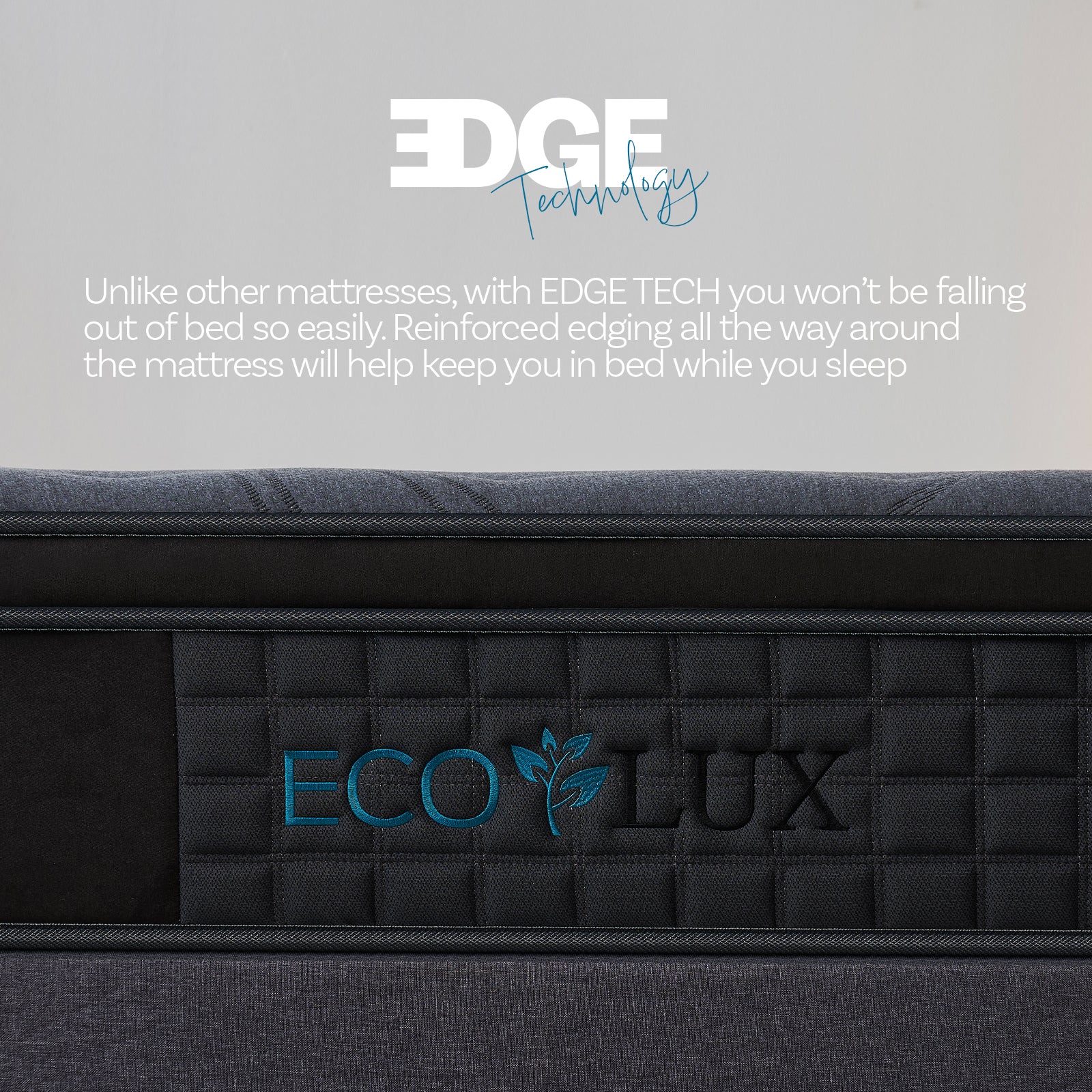 Out of Stock! King Single 33CM Thick Medium Firm Eco Lux Euro Top 7 Zone Pocket Spring Plush With Edge Support Mattress