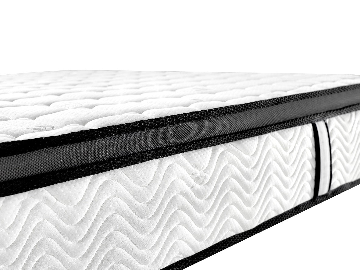 Double Size 30cm thick MEDIUM FIRM Ergopedic 5 Zone Latex Pocket Spring Mattress In A Box