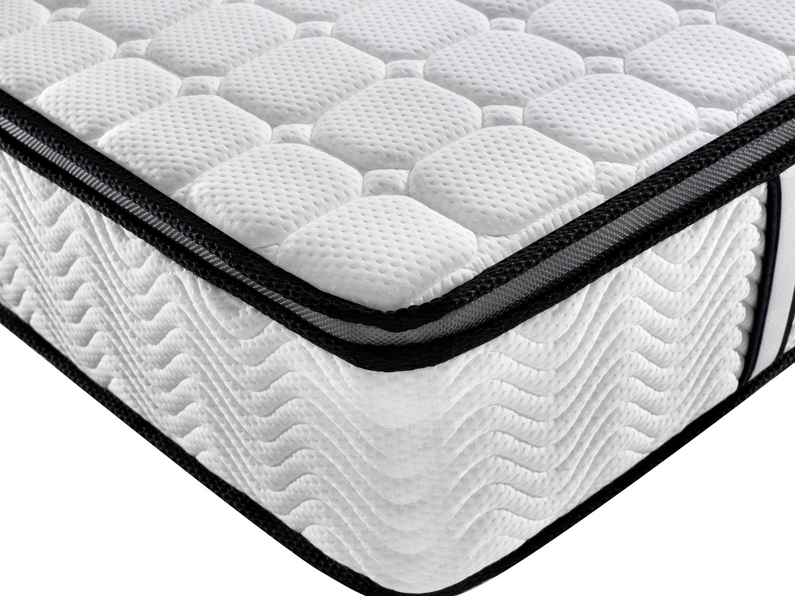 Double Size 30cm thick MEDIUM FIRM Ergopedic 5 Zone Latex Pocket Spring Mattress In A Box